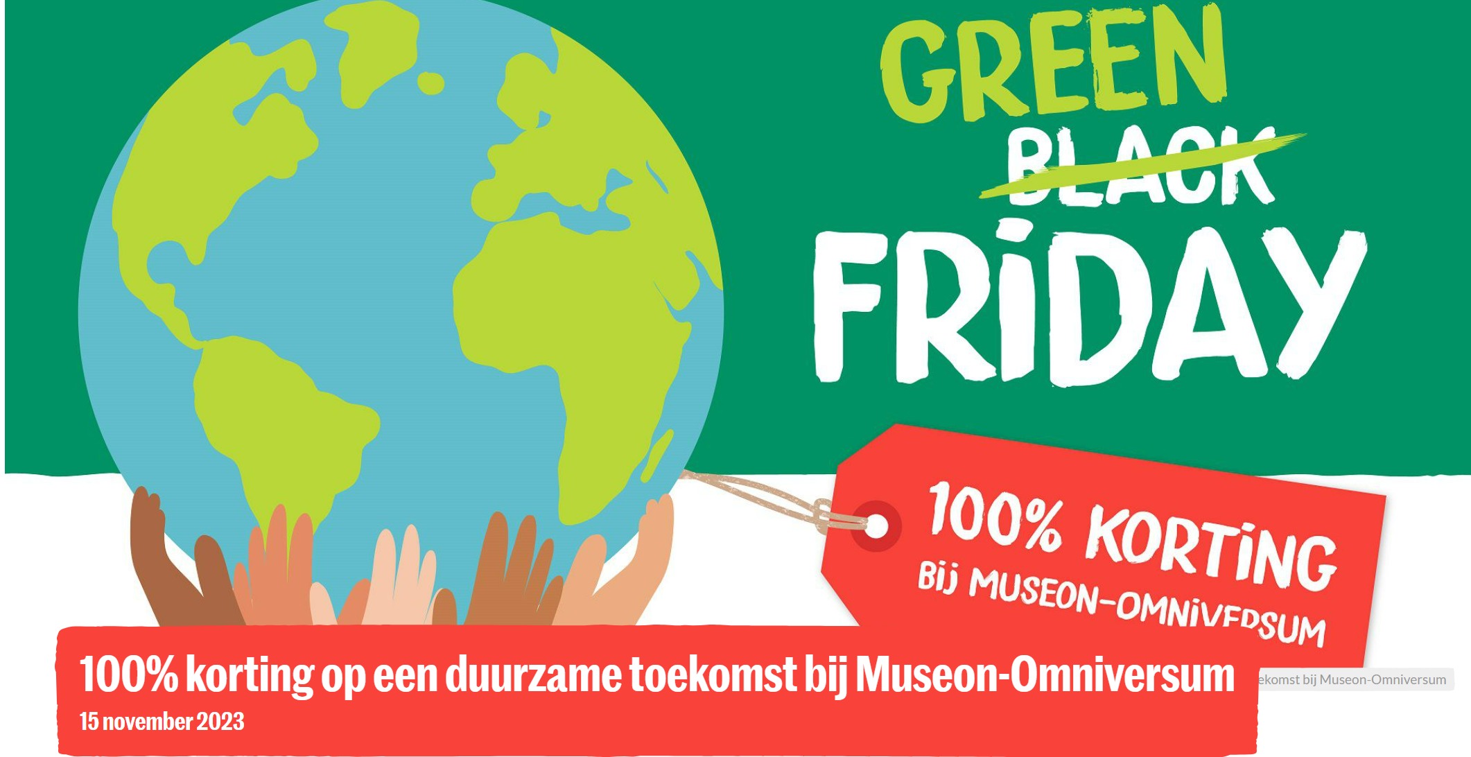 Groene groeiers Waardehouder van Museon-Omniversum