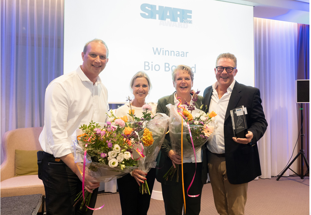 Gefeliciteerd groene groeier Bio Bound