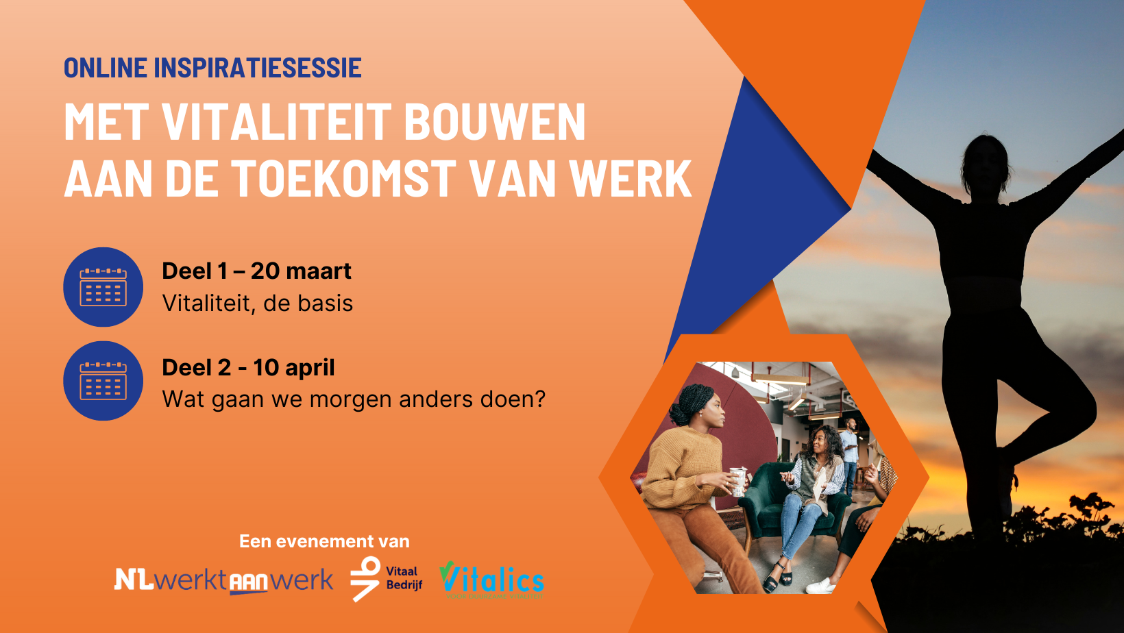 Online inspiratiesessie  ‘Met vitaliteit bouwen aan de toekomst van werk’