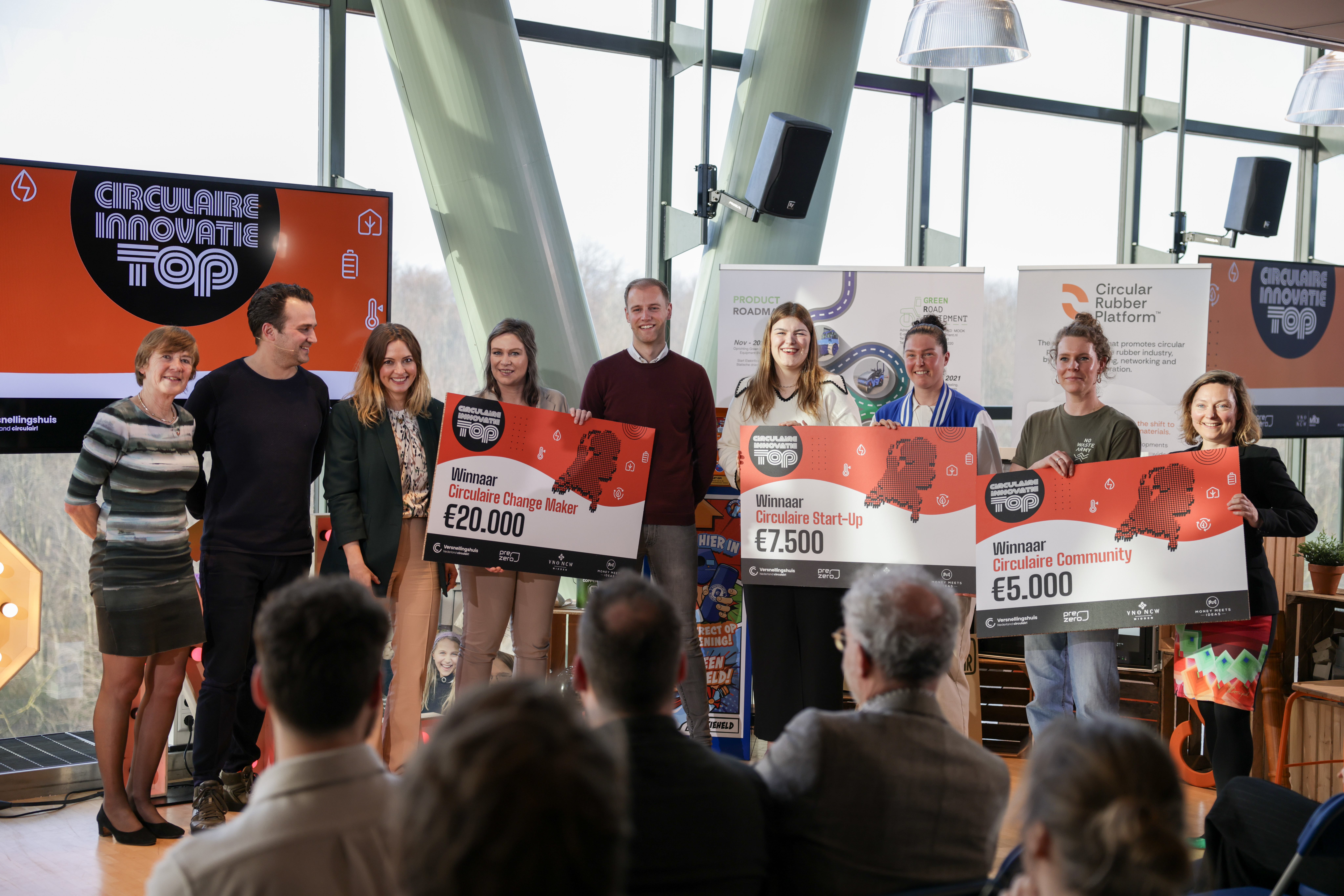 Spinning Jenny, Statieheld en No Waste Army winnaars Landelijke Circulaire Innovatie Top
