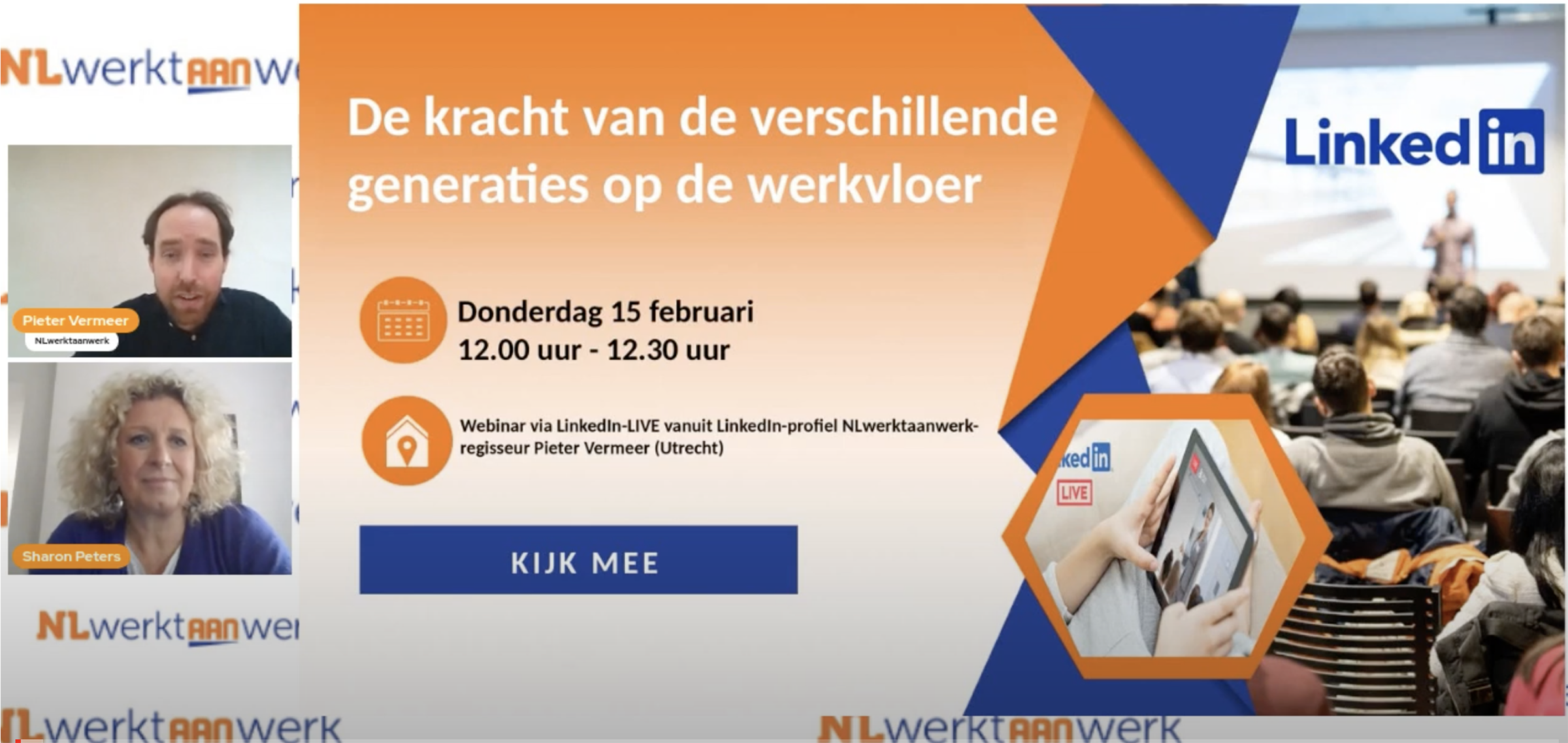 Lunch Talks: in een half uur tips voor werkgevers over de arbeidsmarkt