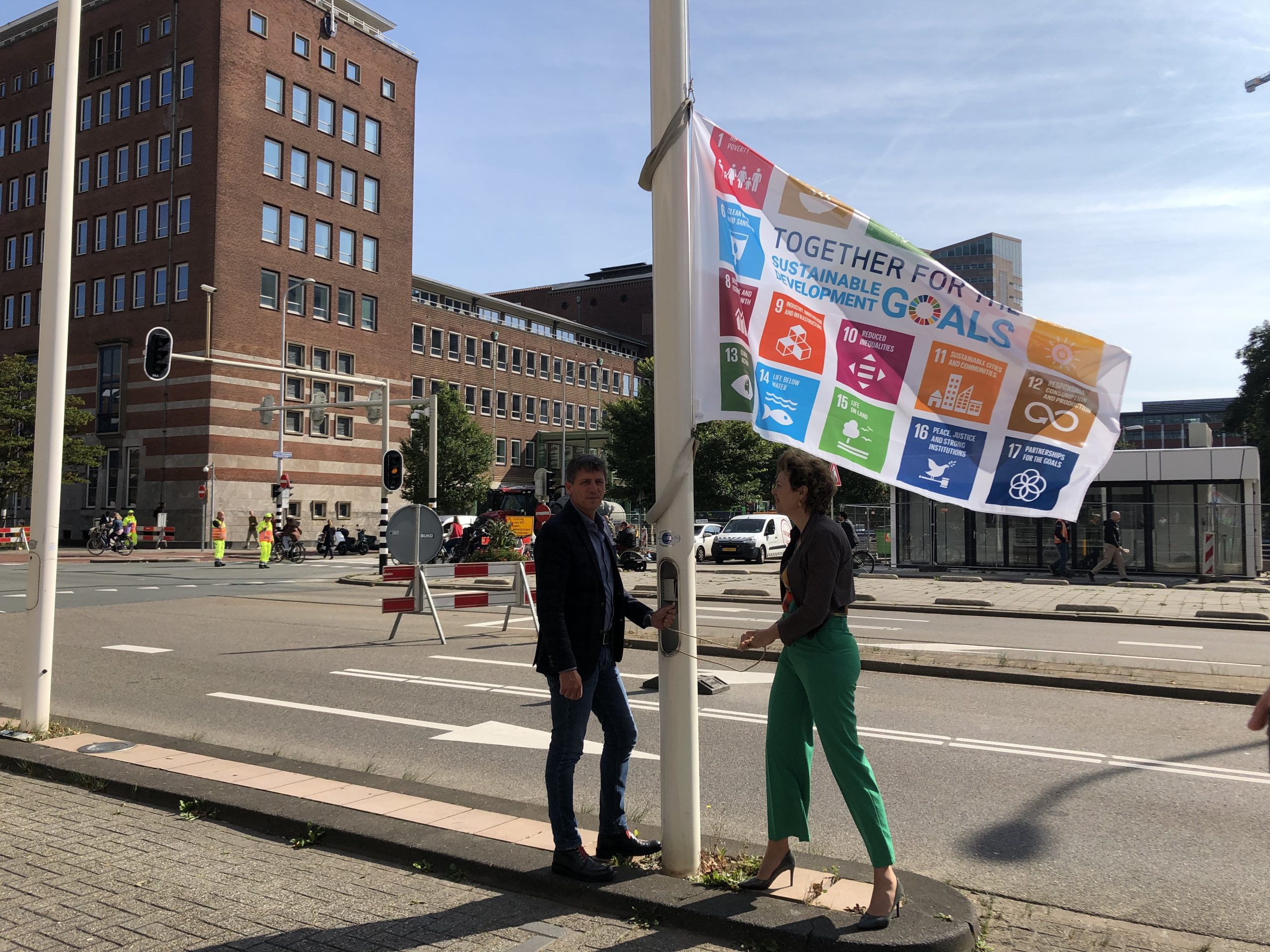 Hijs ook de SDG-vlag op 25 september
