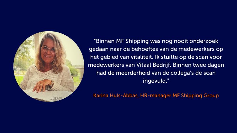 Medewerkers MF Shipping willen vooral bewegen en borrelen