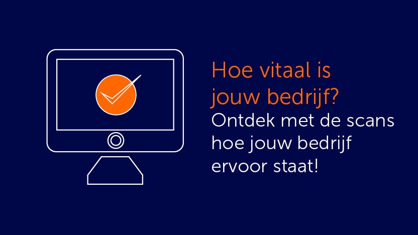 Ontdek met de vitaliteitscans hoe jouw bedrijf ervoor staat