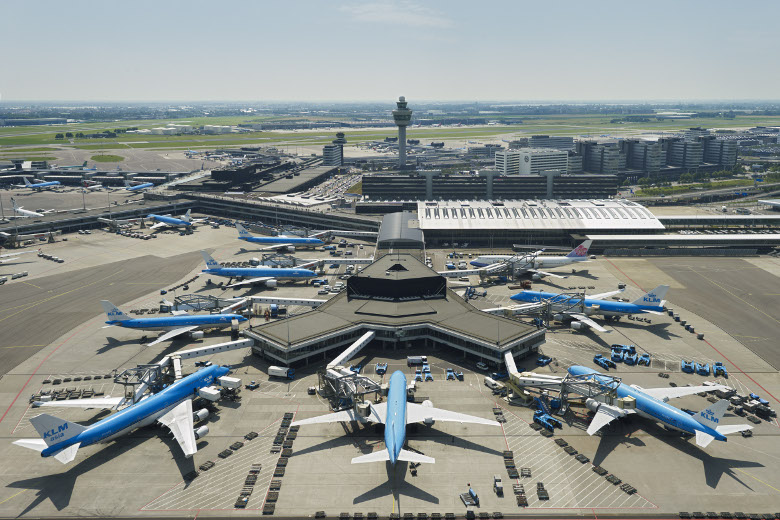 Bijna iedere luchthaven is een beetje Nederlands