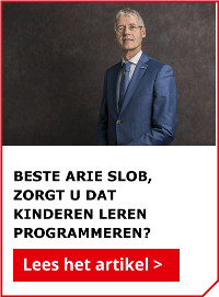 Beste minister Slob, Zorgt u dat kinderen leren programmeren?