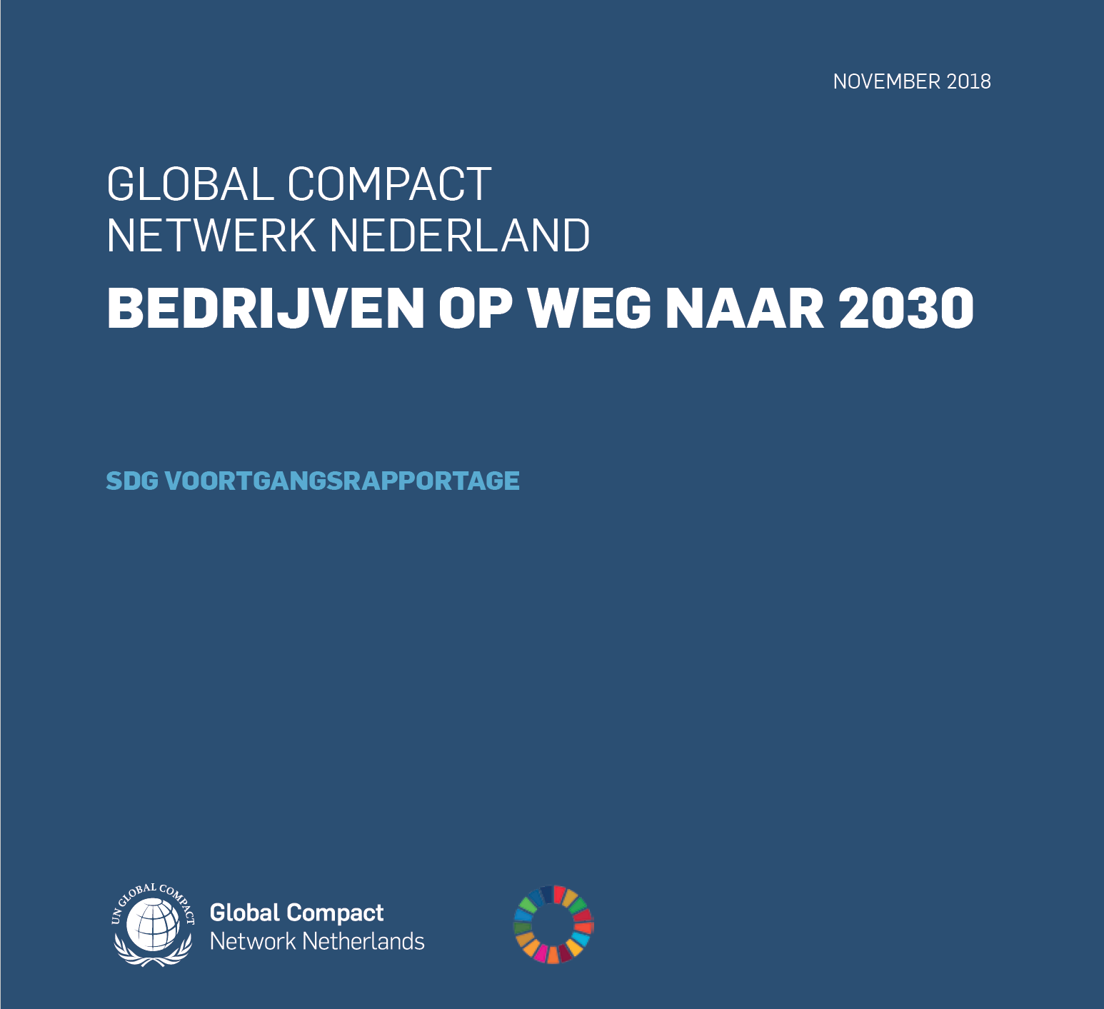 SDG voortgangsrapportage (2018): bedrijven op weg naar 2030