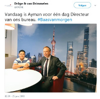 Tweet Dröge en Van Drimmelen