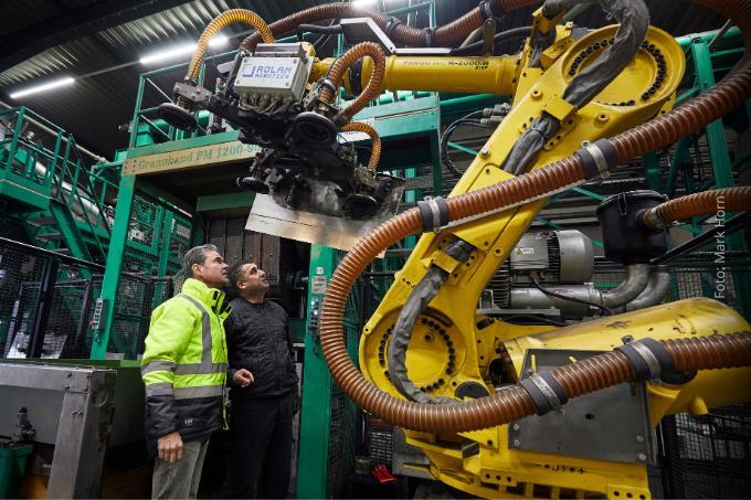 Een kijkje in de fabriek van Granuband