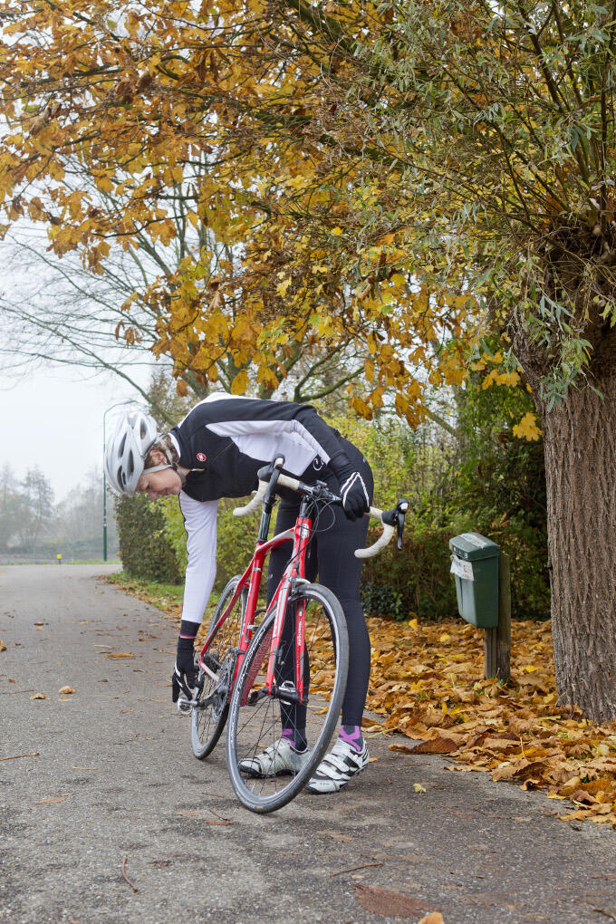 Regelmatig is ze op de racefiets te vinden. Voor Ingrid Thijssen (Alliander) is het de manier om even op adem te komen