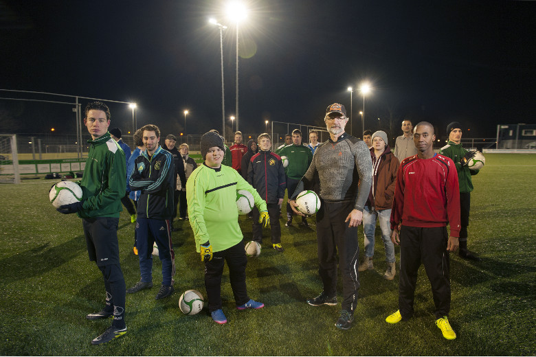 Dankzij g-voetbal staat Ron Rijser weer met beide benen op de grond