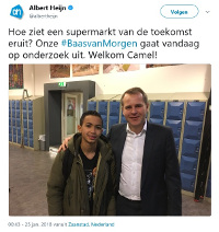 Tweet Albert Heijn