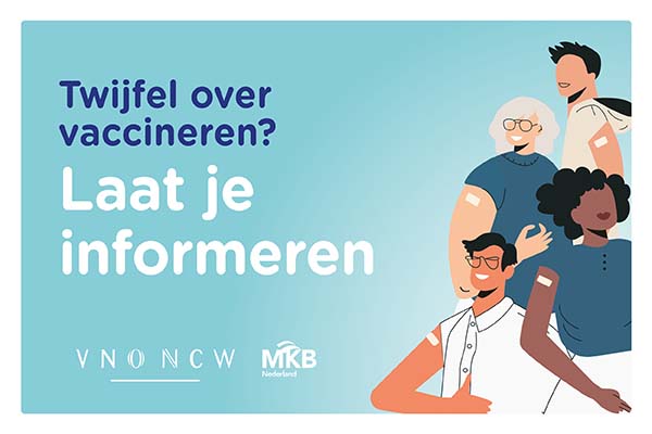 Werkgevers moeten vaccinatie- of testbewijs werknemers kunnen checken