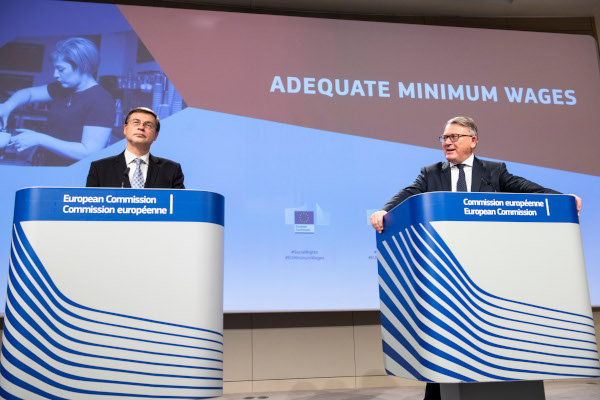 Europese Commissie doet voorstel voor een minimumloon per lidstaat