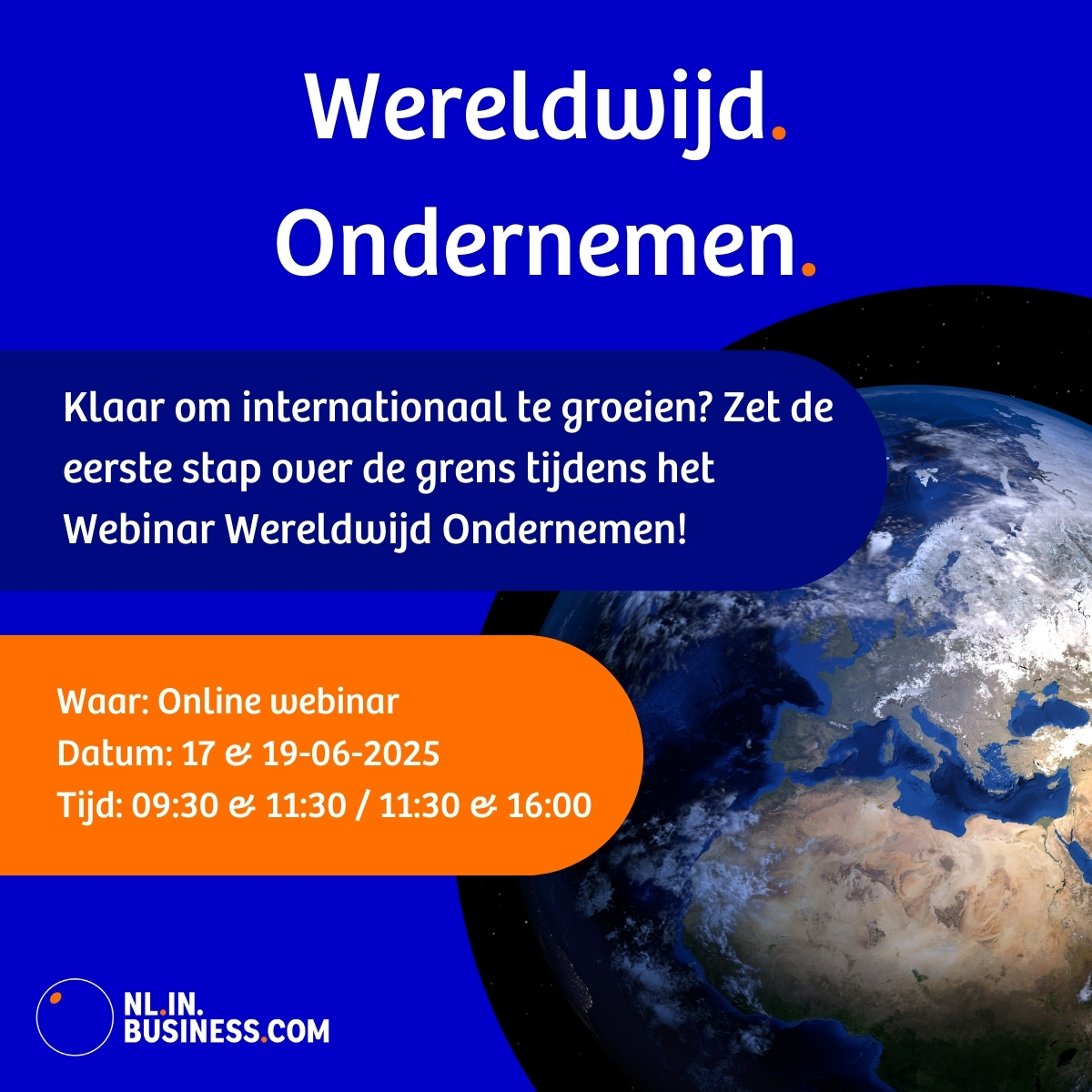 Gratis deelnemen aan online webinar: Wereldwijd ondernemen