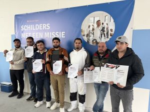 Nieuwe Lagen statushouders schildersbedrijf