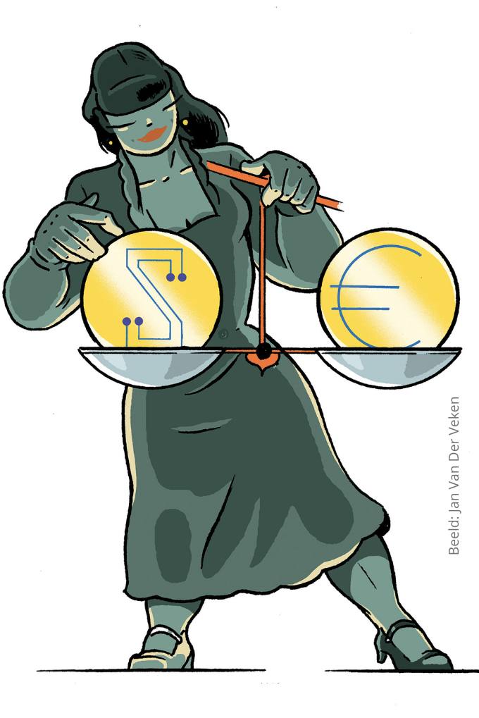 Artikel Stablecoins, beeld Jan Van Der Veken