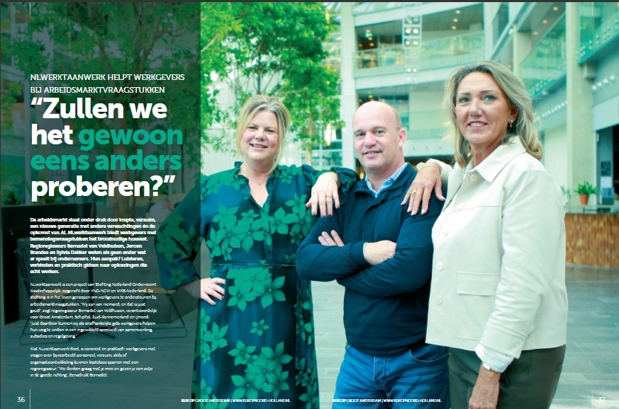 “Zullen we het gewoon eens anders proberen?”