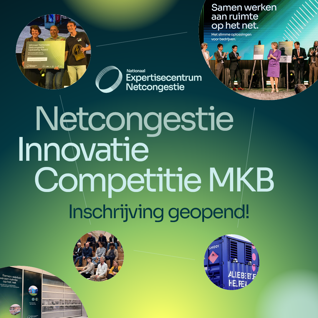 Schrijf je in voor de Netcongestie Innovatie Competitie voor MKB-ers