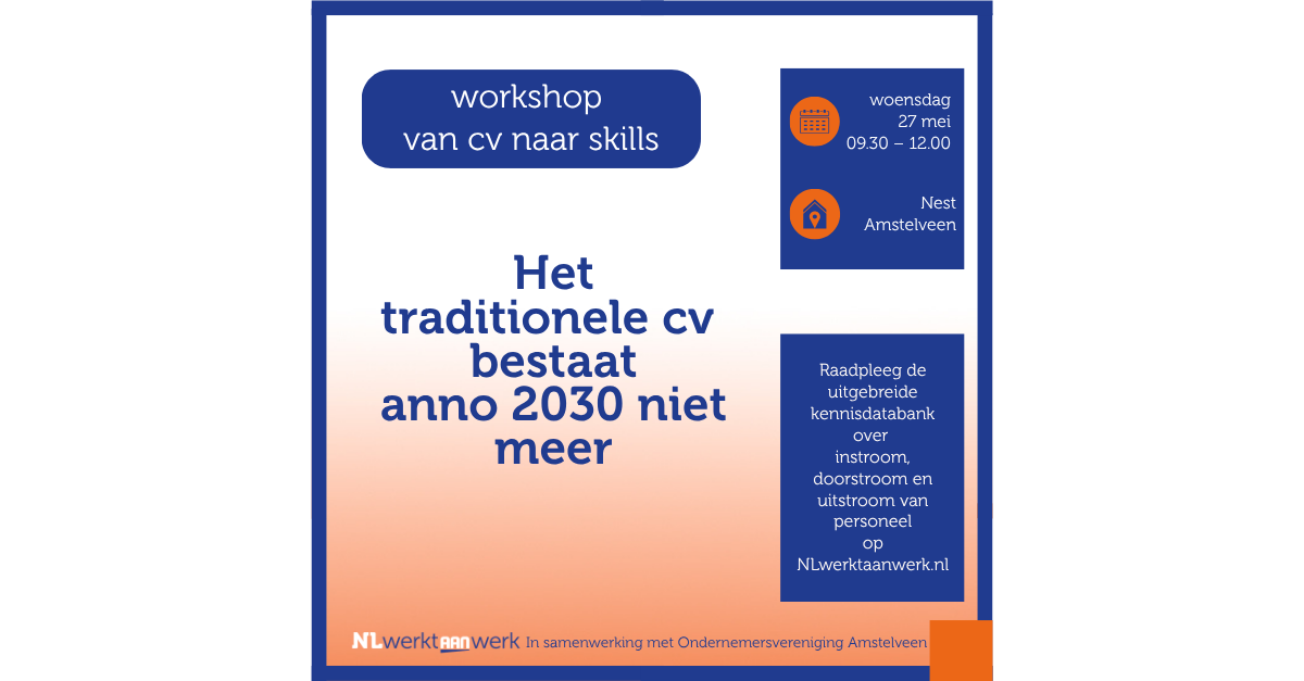 Workshop 'Van cv naar skills'
