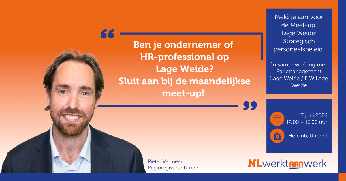 Meet-up Lage Weide: Strategisch personeelsbeleid