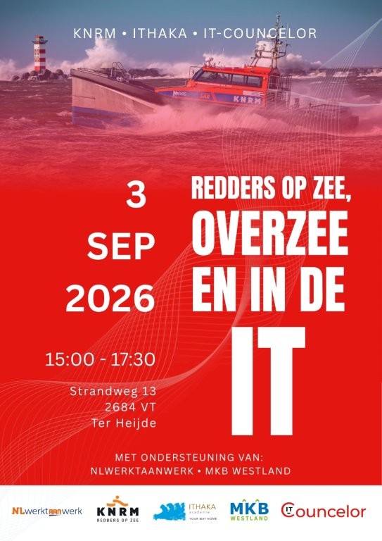 Redders op zee, overzee en in de IT